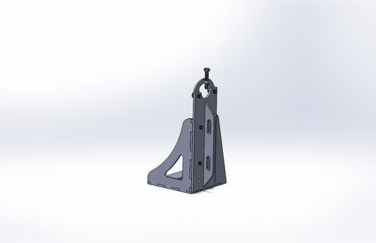 10-18" Adjustable Jig Table Upright for Round Tube