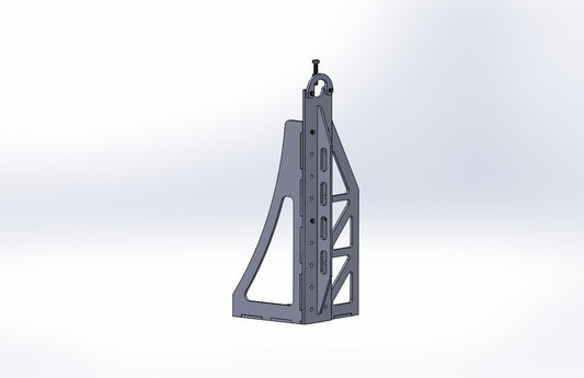 18"-36" Adjustable Jig Table Upright For Round Tubing
